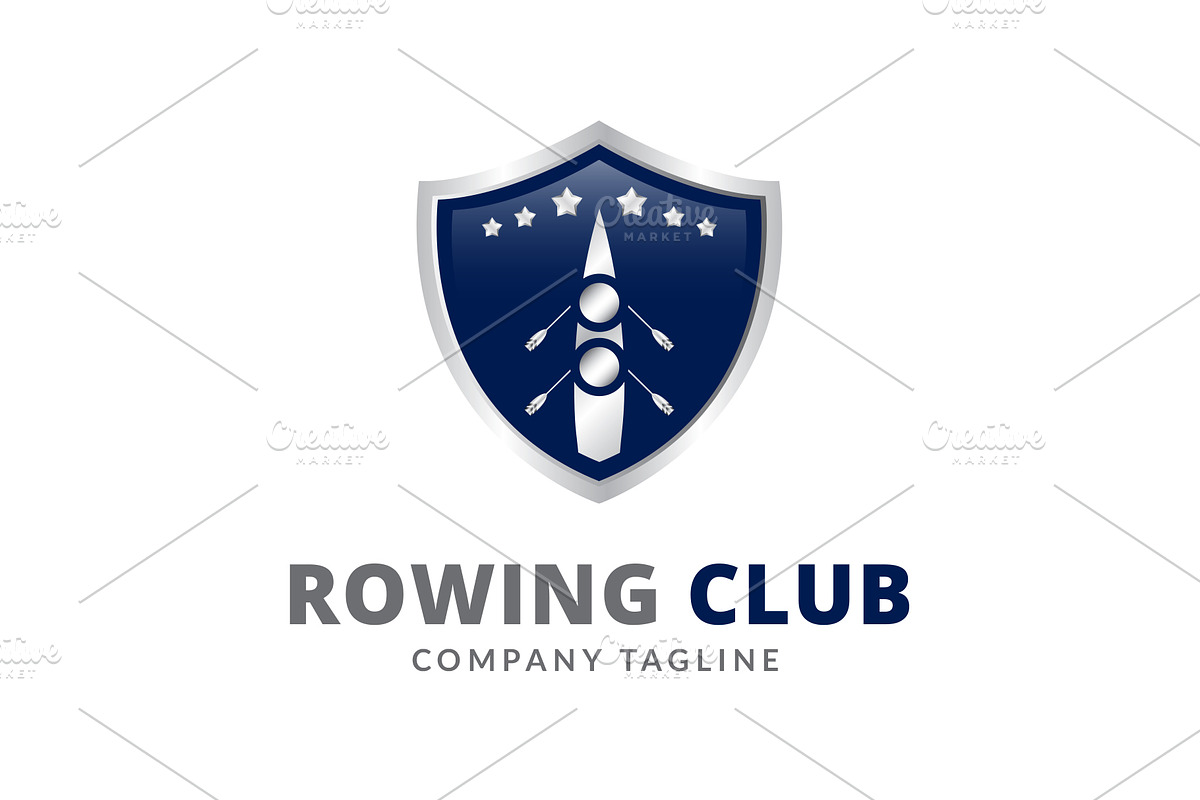 Rowing Club Logo in Logo Templates - product preview 8
