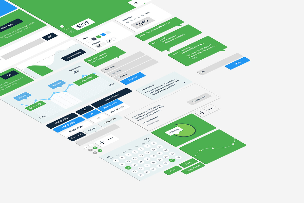 UI Kit in UI Kits and Libraries - product preview 8