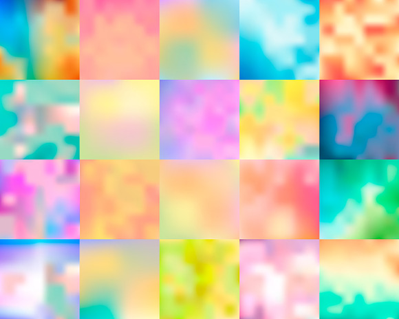 20 Blurred Backgrounds. Vol 1 in Patterns - product preview 1