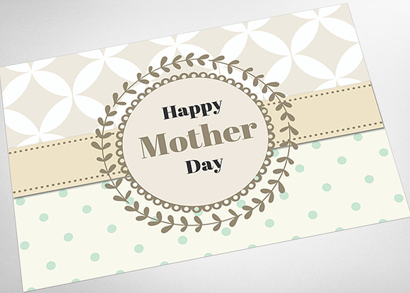 Mothers Day Postcard in Postcard Templates - product preview 3