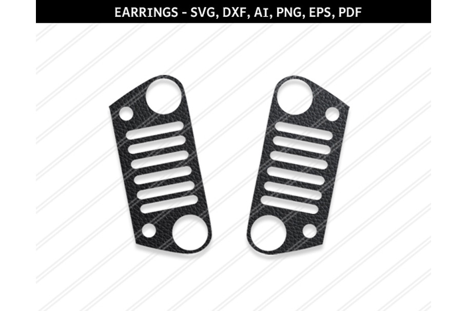 Jeep earrings svg,Jeep svg