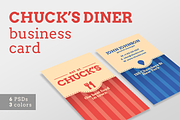 Local Diner Business Card Templates