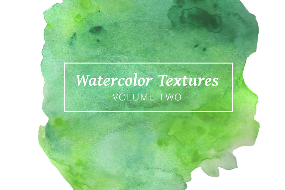 Green Watercolor Textures - Volume 2 in Textures - product preview 8
