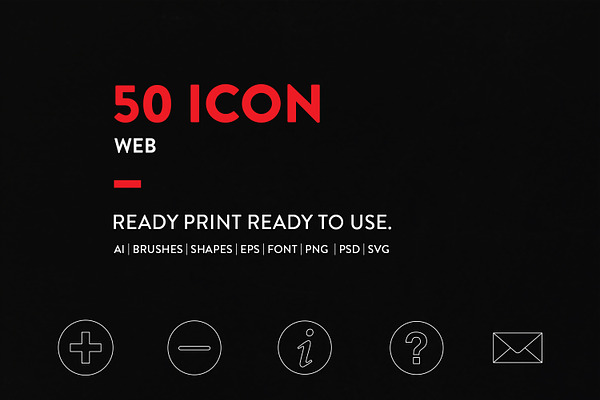 Line Icons Web Set