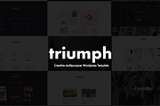 Triumph - Creative WordPress theme