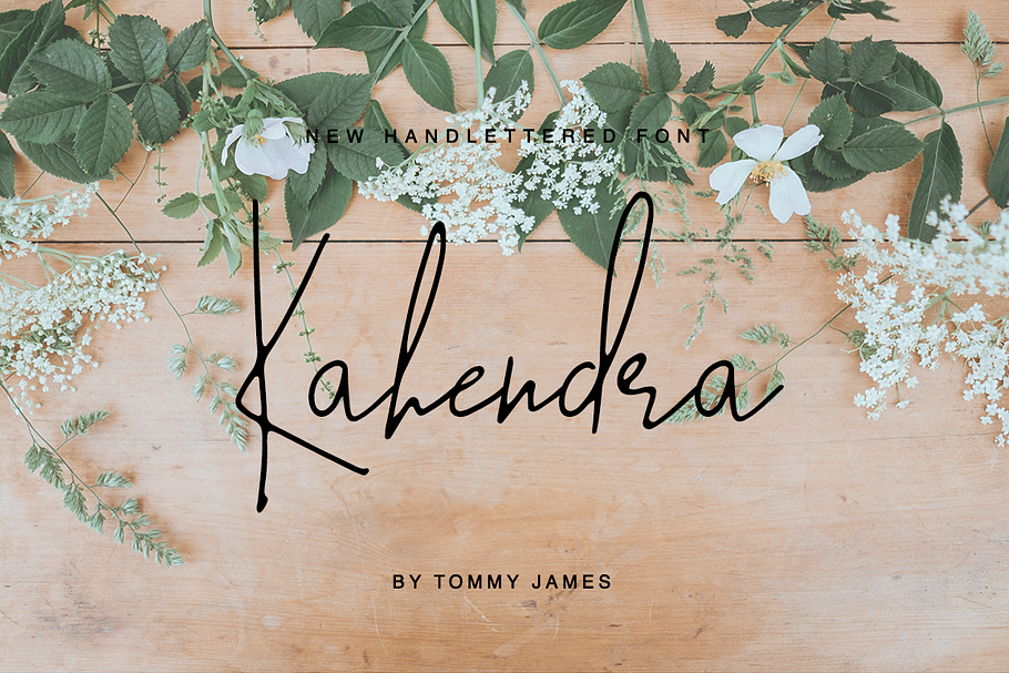 Kahendra (90% off) in Script Fonts - product preview 8