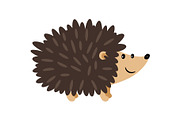 Hedgehog cartoon icon