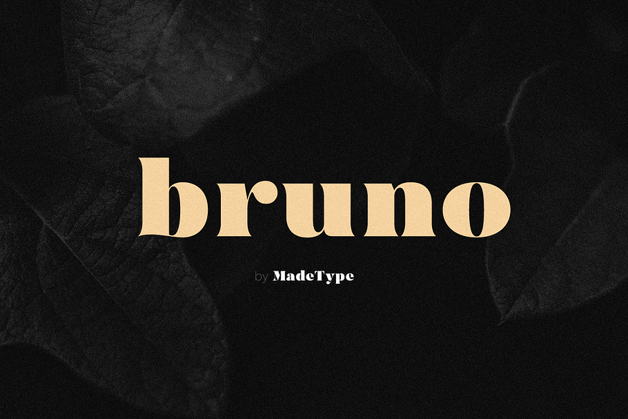 MADE Bruno in Serif Fonts - product preview 8