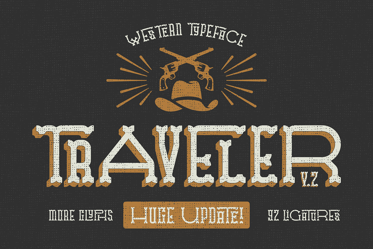 Traveler v.2 typeface in Display Fonts - product preview 8
