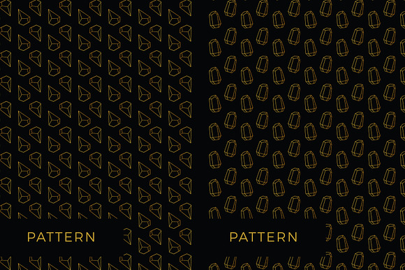 Jewelry Stones Logos and Patterns in Logo Templates - product preview 10