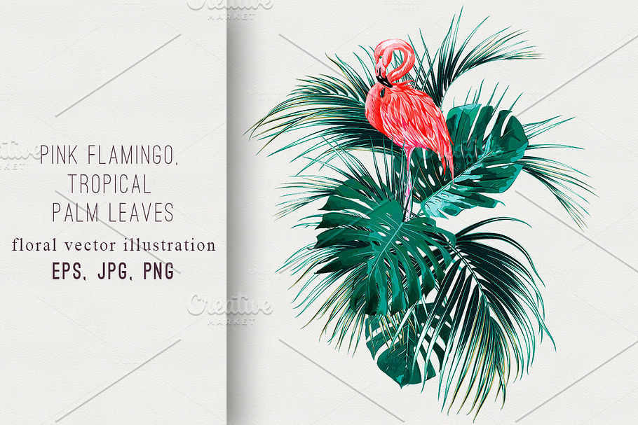 Tropical exotic illustration in Illustrations - product preview 8