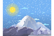 Mountaineering and alpine tourism banner