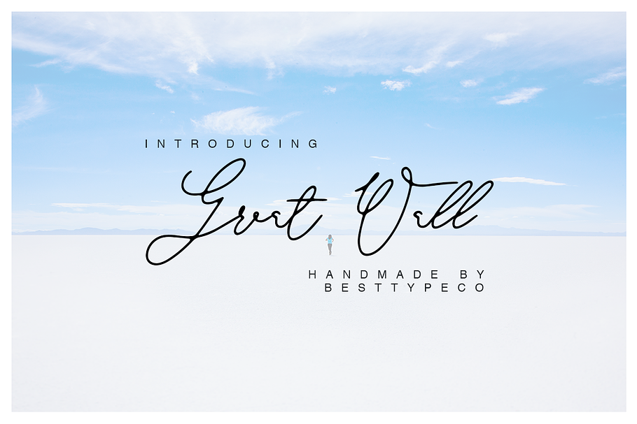 Great Wall in Script Fonts - product preview 8