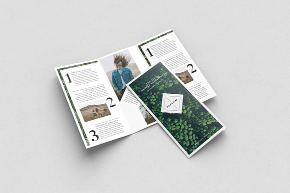 Trifold Brochure Mockups in Print Mockups - product preview 2