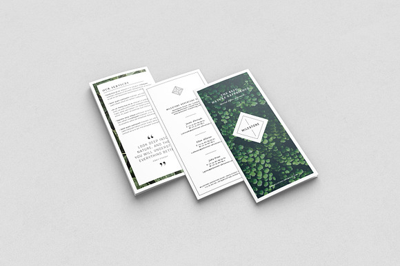 Trifold Brochure Mockups in Print Mockups - product preview 9