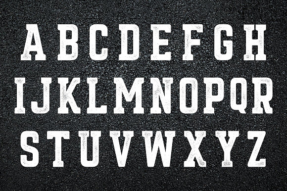 Asphalt Typeface in Fonts - product preview 2