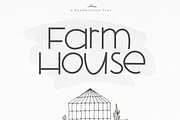 Farmhouse - A Bold Handwritten Font