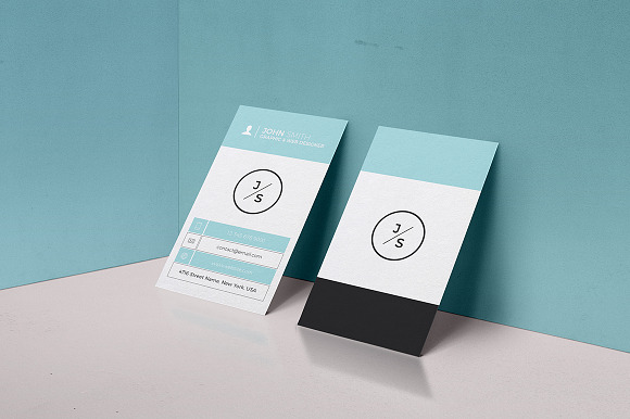 Stylish - Business Card  in Business Card Templates - product preview 3