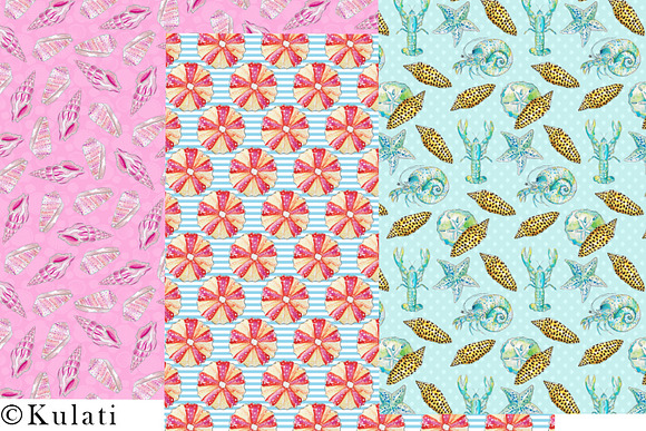 Nautical / Shell Digital Patterns in Patterns - product preview 3