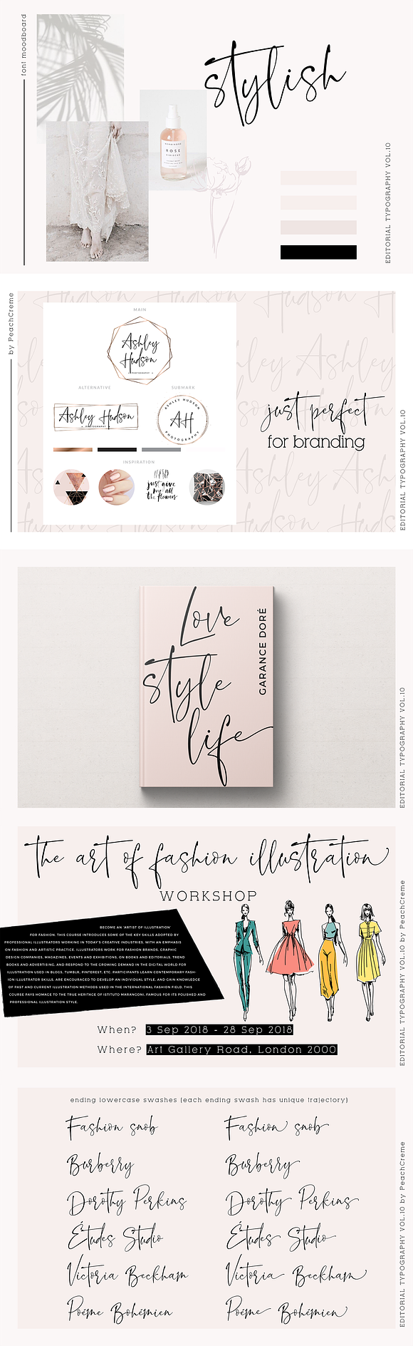 Blush Society // Editorial Vol.10 in Script Fonts - product preview 1