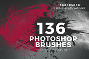 136 Photoshop Brushes