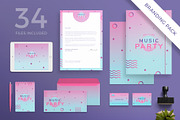 Branding Pack | Pink Music Party