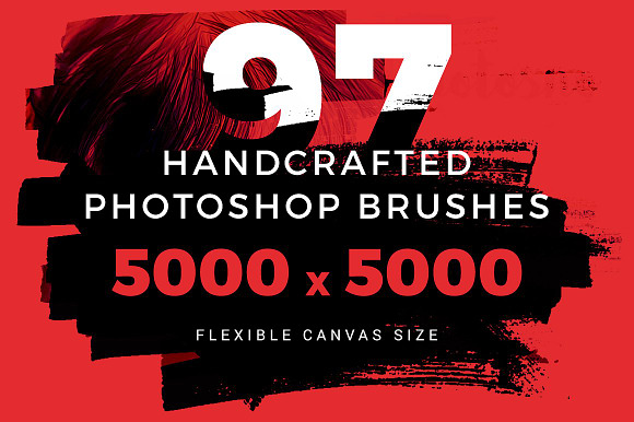 97 Photoshop Brushes in Photoshop Brushes - product preview 1