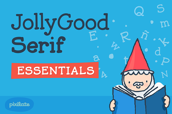 JollyGood Serif Essentials in Display Fonts - product preview 6