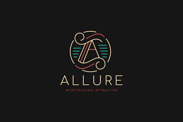 Allure Letter A Classic Logo