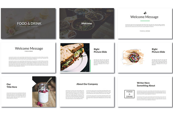 Food & Drink Multipurpose Powerpoint in PowerPoint Templates - product preview 1