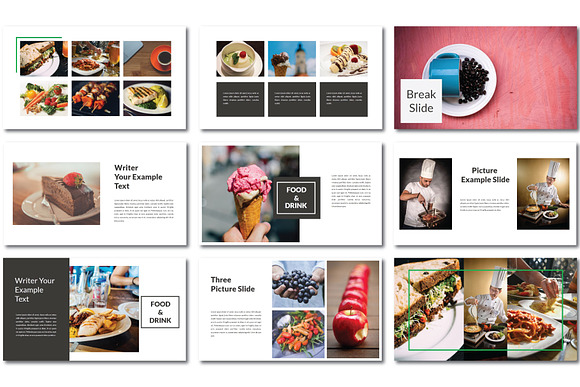 Food & Drink Multipurpose Powerpoint in PowerPoint Templates - product preview 4