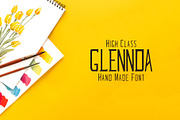 Glennda Handmade 5 Font Family