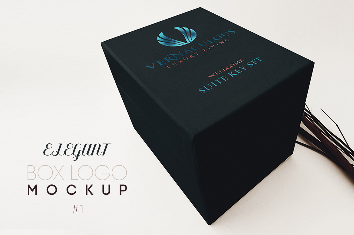 Download Elegant Box Logo Mockup | Creative Product Mockups ...
