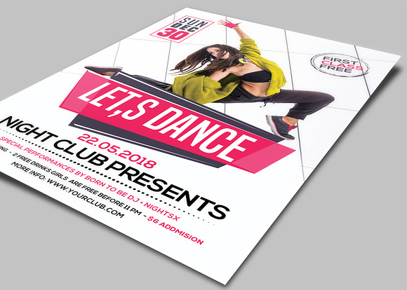 Dance Flyer in Flyer Templates - product preview 1