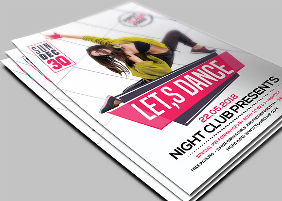 Dance Flyer in Flyer Templates - product preview 2