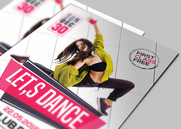 Dance Flyer in Flyer Templates - product preview 3