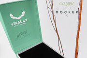 Elegant Box Logo Mockup 2