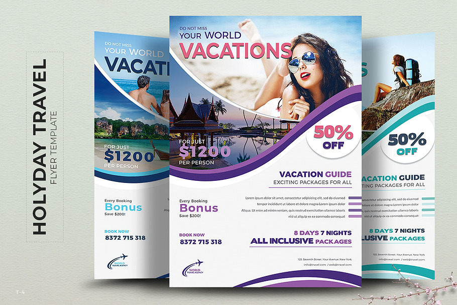 Travel & Tour Flyer in Flyer Templates - product preview 8