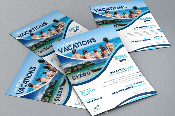 Travel & Tour Flyer in Flyer Templates - product preview 1