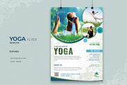 Yoga & Fitness Training Flyer