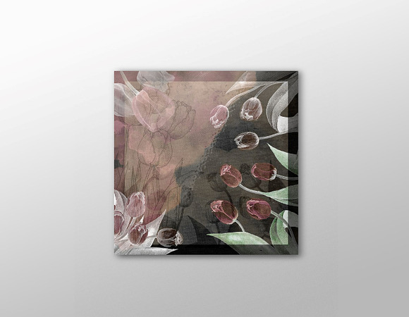 Dark Tulip - Digital Prints in Patterns - product preview 3