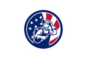 American Lit Operator USA Flag Icon