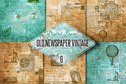Old newspaper vintage digital paper