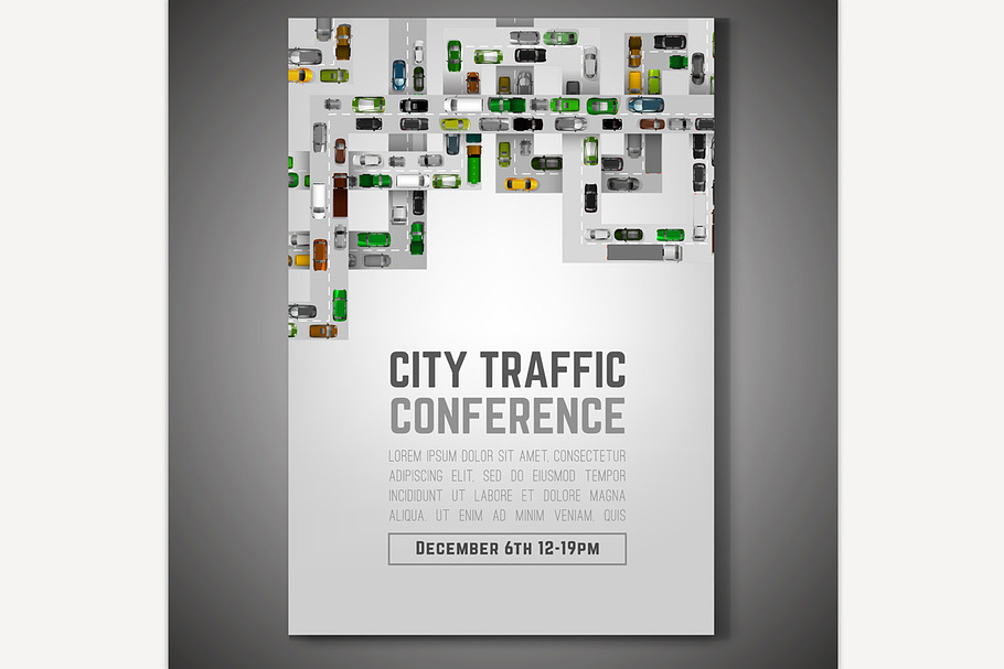 City Traffic Poster