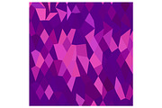 Thistle Purple Abstract Low Polygon