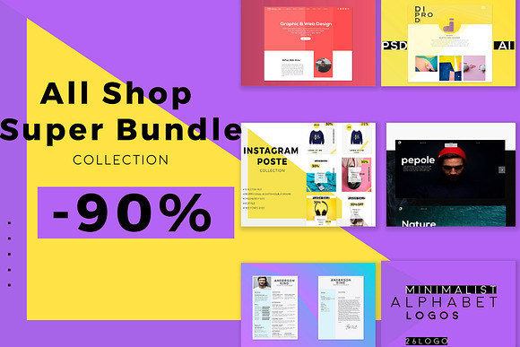 All Shop Super Bundle -90% in Templates - product preview 9