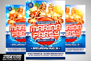 Marina Party Flyer