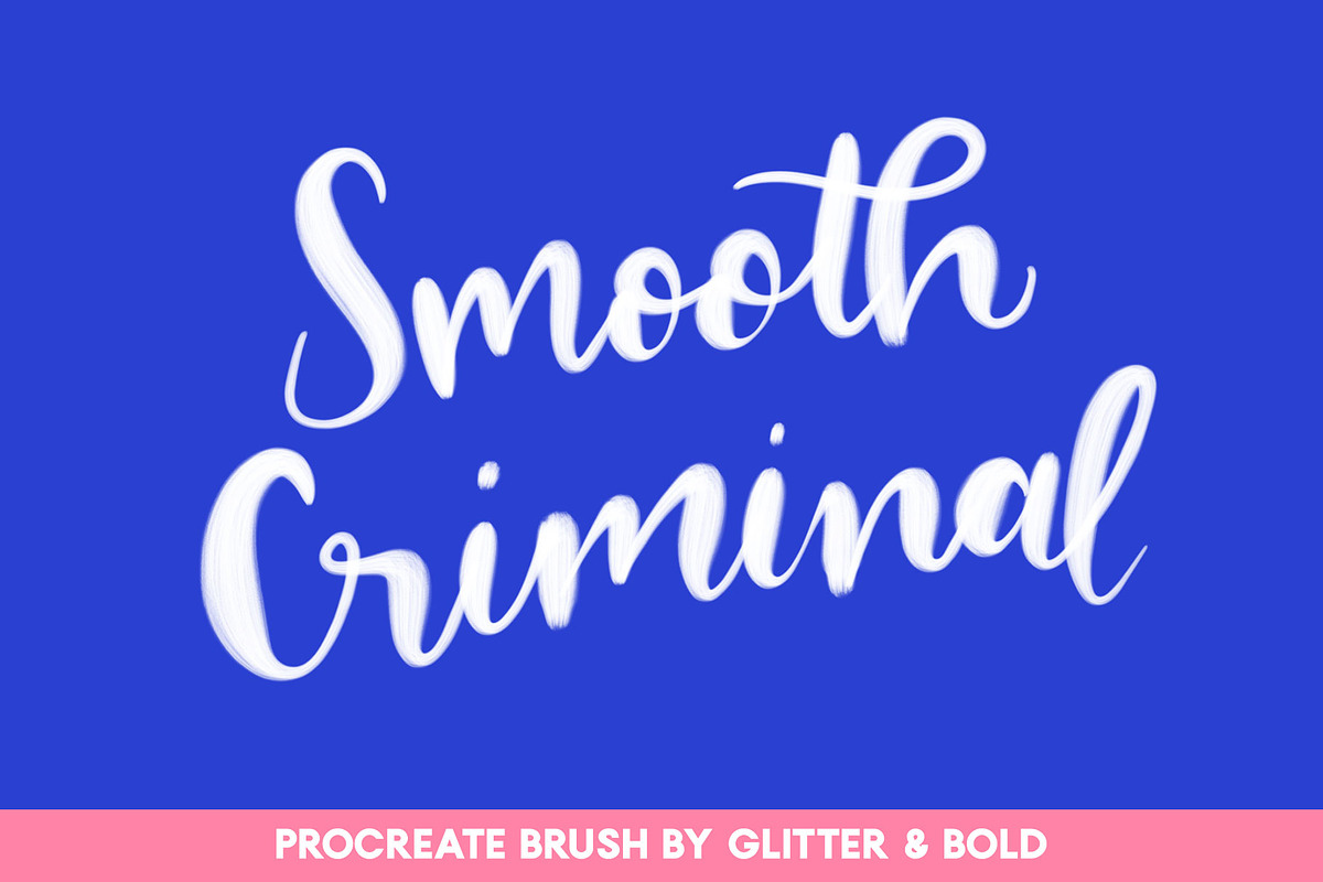 Smooth Criminal Procreate Brush in Photoshop Brushes - product preview 8
