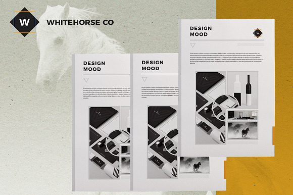 Mood Board - Whitehorse in Branding Mockups - product preview 3