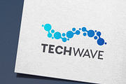 Tech Wave Logo